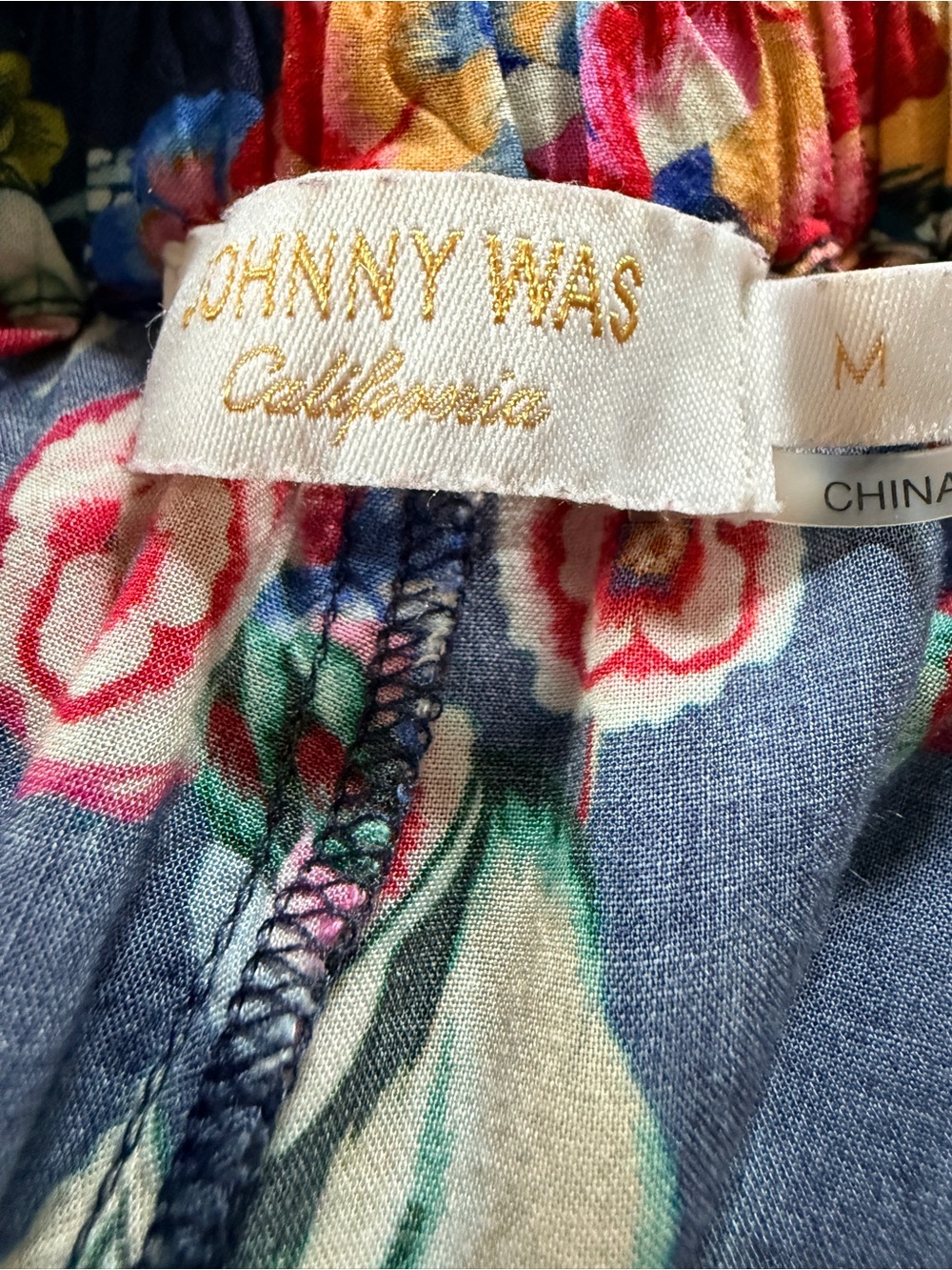 Johnny Was Maya Wrap Pant Size Medium - Picture 3 of 11